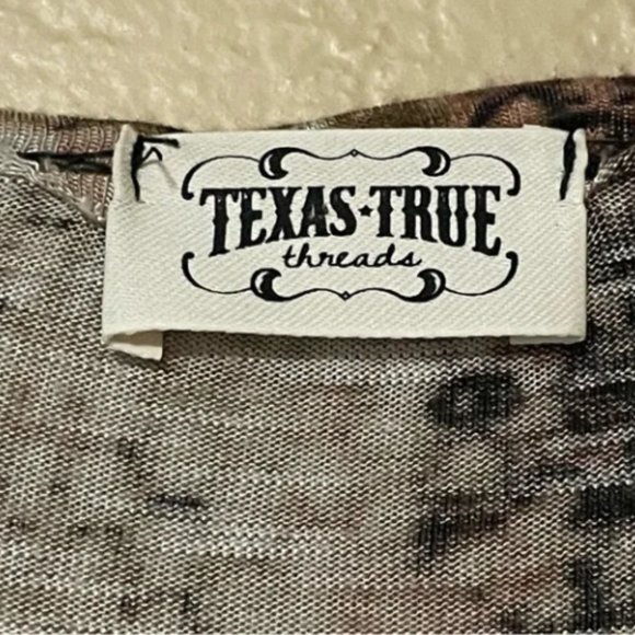 Texas True Threads Duster Cardigan in Snakeskin Print Medium - Picture 4 of 5